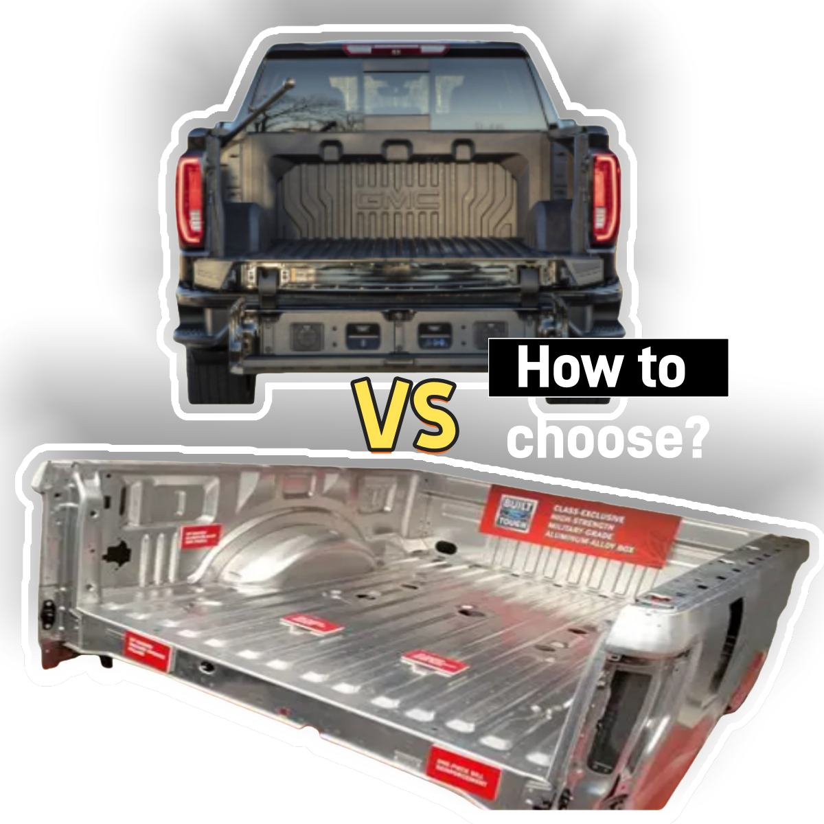 Carbon fiber car beds and aluminum alloy car beds