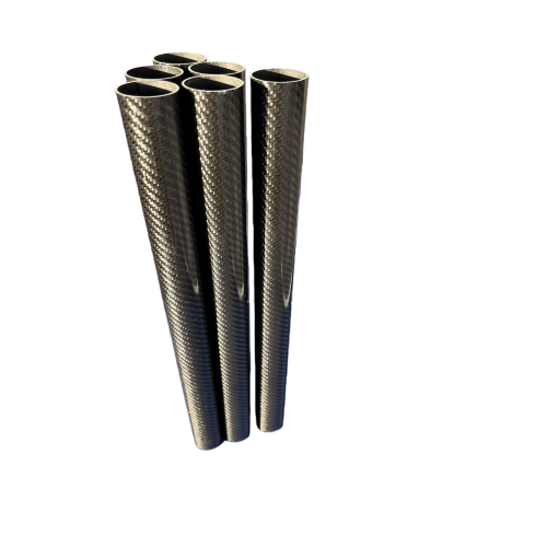 Seven high-strength carbon fiber long tubes with a thickness of two millimeters and a diameter of 25mm are placed vertically Seven high-strength carbon fiber long tubes with a thickness of two millimeters and a diameter of 25mm are placed vertically