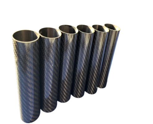 Six high-strength carbon fiber tubes with a thickness of two millimeters and a diameter of 25mm are placed vertically Six high-strength carbon fiber tubes with a thickness of two millimeters and a diameter of 25mm are placed vertically