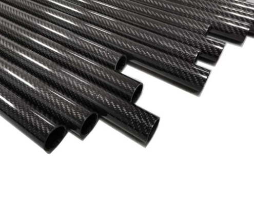 A photo of a carbon fiber tube.​