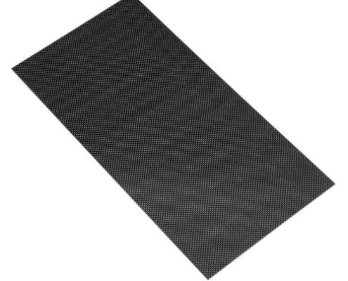 A picture of a 3K plain weave glossy carbon fiber plate. A picture of a 3K plain weave glossy carbon fiber plate.
