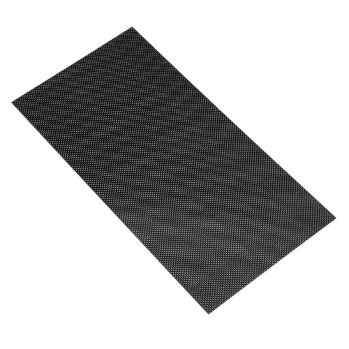 A picture of a 3K plain weave glossy carbon fiber plate. A picture of a 3K plain weave glossy carbon fiber plate.