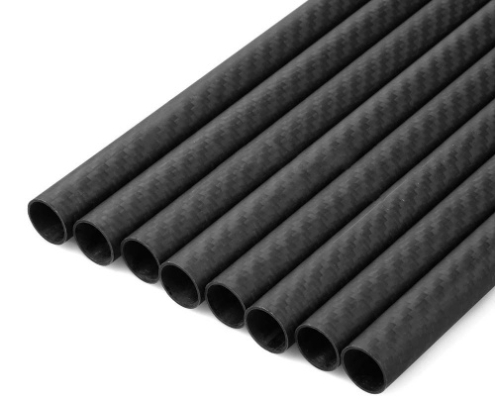 A picture of a carbon fiber tube A picture of a carbon fiber tube
