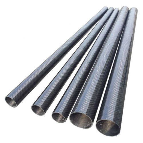 A picture of a carbon fiber tube.