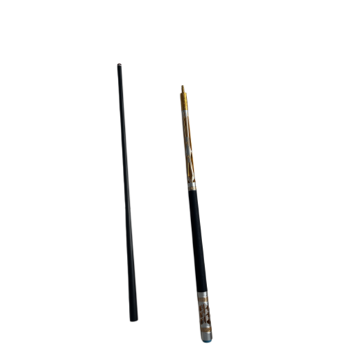 Carbon fiber billiard cue - front section and rear section
