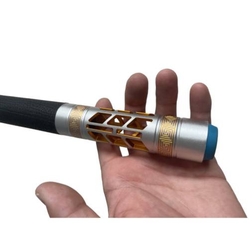 Carbon fiber billiard cue handle display Carbon fiber billiard cue handle display