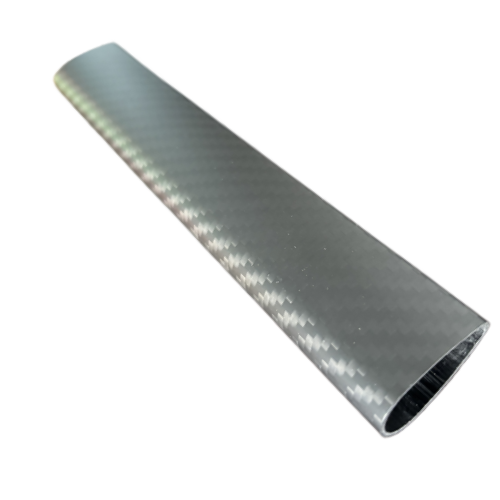Carbon fiber droplet tube with 3k twill and matte finish Carbon fiber droplet tube with 3k twill and matte finish