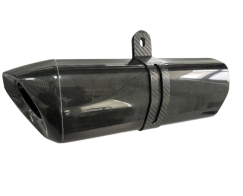 Carbon fiber exhaust pipe and carbon fiber clamp Carbon fiber exhaust pipe and carbon fiber clamp