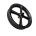 Carbon fiber hub weave
