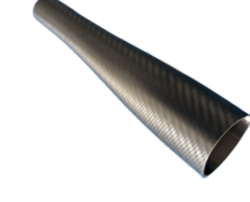 Carbon fiber irregular-shaped tube with 3k twill and matte finish Carbon fiber irregular-shaped tube with 3k twill and matte finish