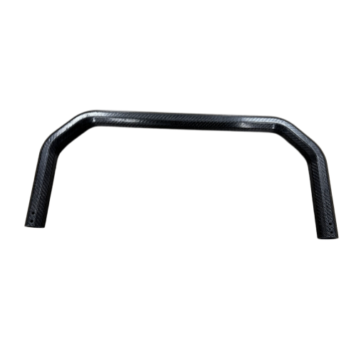 Carbon fiber octagonal U-shaped tube with 3k twill pattern