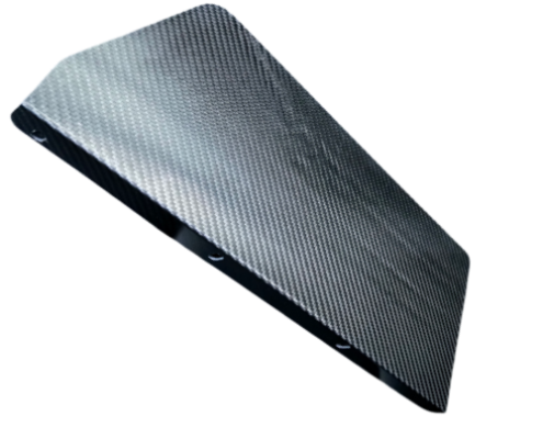 Special-shaped, perforated carbon fiber mechanical equipment cover plate Special-shaped, perforated carbon fiber mechanical equipment cover plate