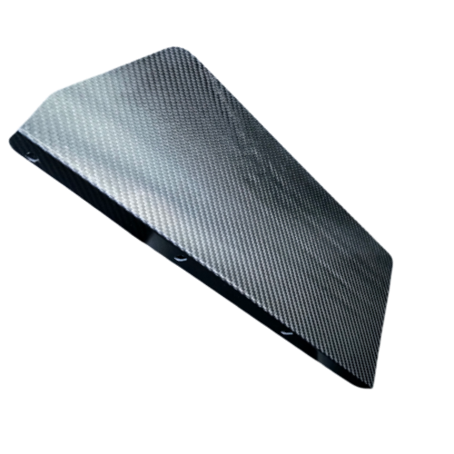 Special-shaped, perforated carbon fiber mechanical equipment cover plate Special-shaped, perforated carbon fiber mechanical equipment cover plate