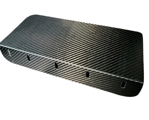 Square perforated carbon fiber mechanical equipment cover plate Square perforated carbon fiber mechanical equipment cover plate