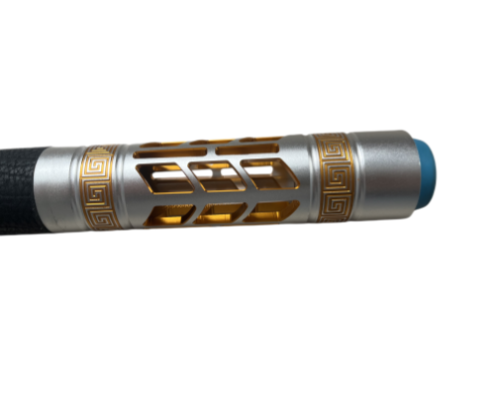 The grip part of the carbon fiber billiard cue The grip part of the carbon fiber billiard cue