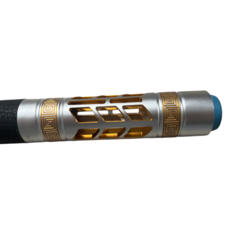 The grip part of the carbon fiber billiard cue The grip part of the carbon fiber billiard cue