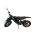 Side view of a carbon fiber motorcycle