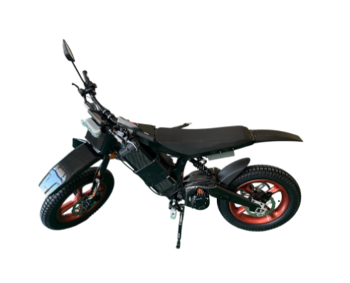 Side view of a carbon fiber motorcycle Side view of a carbon fiber motorcycle