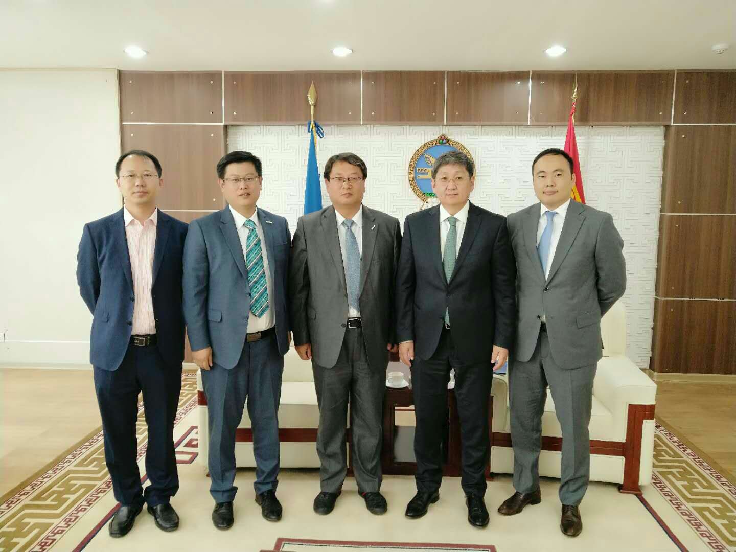 Negotiations with Mongolia's Minister of Finance for electric vehicles